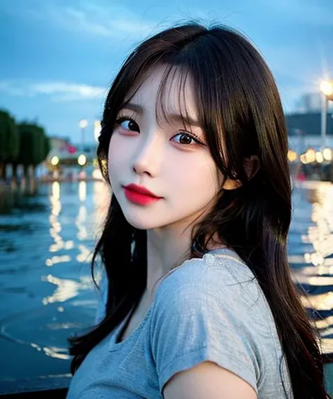 (8k, RAW photo, best quality, masterpiece:1.2), (realistic, photo-realistic:1.37), (pureerosface_v1:0.2), (ulzzang-6500-v1.1:0.3), omertosa,1girl,(Kpop idol), (aegyo sal:1),cute,cityscape, night, rain, wet, professional lighting, photon mapping, radiosity, physically-based rendering, <lora:Coser_TuNiang_v2:0.4> <lora:aespaKarina_aespaKarinaV5:0.35> <lora:dreamyGirlsFace_dreamyFace:0.1><lora:koreandolllikenessV20_v20:1>