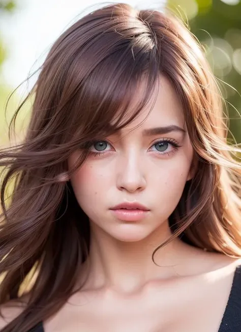 (realistic, photo-realistic:1.37),(8k, RAW photo, best quality, masterpiece:1.2),pink eyes, cute, ultra-detailed,heart-shaped pupils,physically-based rendering, ultra high res, front lighting, looking at viewer,photorealistic,realistic, solo, photorealistic, best quality,extremely detailed face,extremely detailed eyes and face, beautiful detailed eyes,absurdres, incredibly absurdres,Messy hair, floating hair,close-up,portrait,