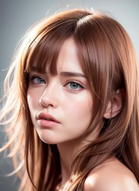 (realistic, photo-realistic:1.37),(8k, RAW photo, best quality, masterpiece:1.2),pink eyes, cute, ultra-detailed,heart-shaped pupils,physically-based rendering, ultra high res, front lighting, looking at viewer,photorealistic,realistic, solo, photorealistic, best quality,extremely detailed face,extremely detailed eyes and face, beautiful detailed eyes,absurdres, incredibly absurdres,Messy hair, floating hair,close-up,portrait,