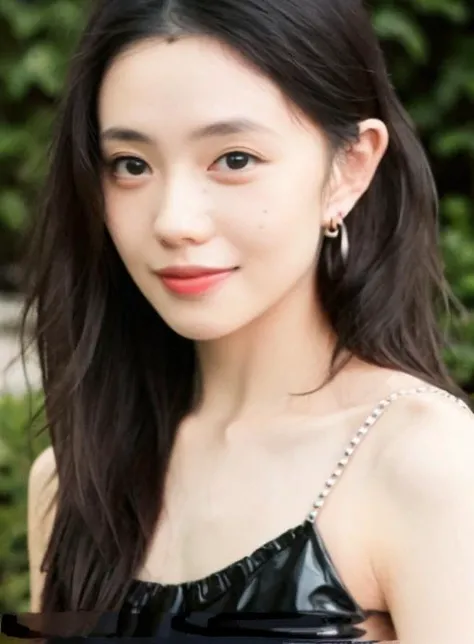 {{1girl, solo,cute,skinny,Sukumizu:1.3}},earrings,long hair, portrait, realistic, looking at viewer,smile, dress, lips,(best quality, masterpiece:1.2),(realistic, photo-realistic:1.37), professional lighting, photon mapping,
 <lora:lhc:1>