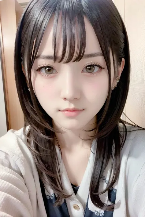1 japanese girl in street, cowboy shot, detailed beautiful face, round face, smile, realistic eyes, perfect skin, makeup, intricate details, masterpiece, high quality, (ultra highres), ray tracing, realistic, physically-based rendering,, <lora:ogurayuiJPVA_v15:0.8>,