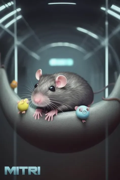 Sentient electric train metro, ratpiked, metro, ratpiked, metro, metro, ratpiked, metro, metro, ratpiked, metro, metro, ratpiked, metro, metro, rat floats, metro, rat floats, metro, rat floats, metro, rat floats, metro, rat floats, metro, rat floats, metro, rat floats, metro, rat floats, metro, rat floats, cute alien features, cinematic, hyper realism, high detail, octane, 8k, Vibrant colors, Smooth gradients, High contrast, depth of (field:1.33), aperture f2.8