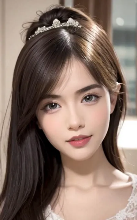 best quality, ultra high res, (photorealistic:1.4), (detailed beautiful girl:1.4), (medium breasts:0.8), looking_at_viewer, Detailed facial details, beautiful detailed eyes,pink hair, blue eyes, slender, haunting smile, (makeup:0.3), red lips, highly detailed clothes, (ulzzang-6500-v1.1:0.3) <lora:mix4:0.7> <lora:Taiwan-doll-likeness:0.1> <lora:Japanese-doll-likeness:0.1> <lora:ChineseDollLikeness2.0:0.1>