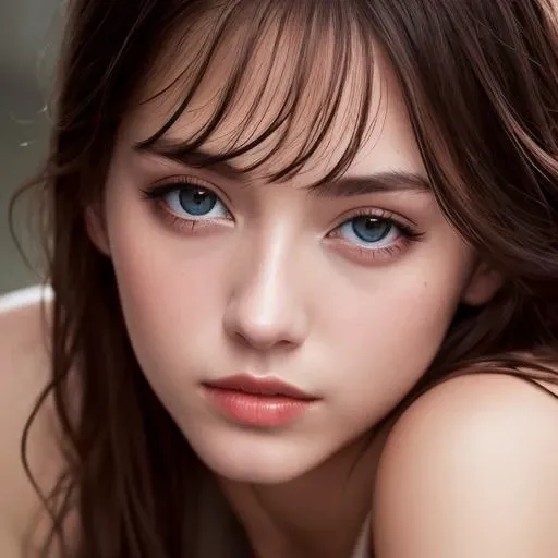 masterpiece, best quality, 4K, absurdres, one pretty girl , close-up, burning city,European and American beauty style, extremely realistic,surprisingly detailed,fair skin
