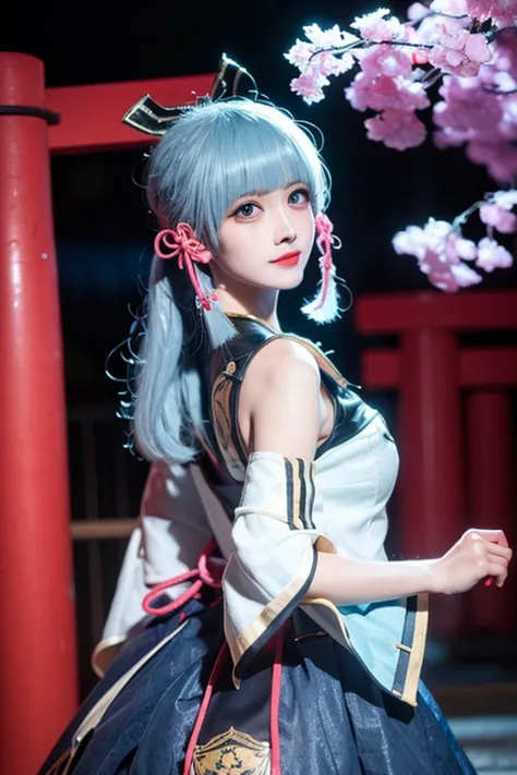 Hd quality,4k,masterpiece, best quality, masterpiece,best quality,official art, beautiful girl, blue hair, extremely detailed CG unity 8k wallpaper, day,1 girl, school, Upper body, Japanese style,Delicate hair,Hair strand<lora:koreandolllikeness_V10:0.2> <lora:japanesedolllikenessV1_v15:0.3> <lora:GuoFeng2_Lora:0.7> <lora:kamisatoAyakaGenshin_ayakav10:1>