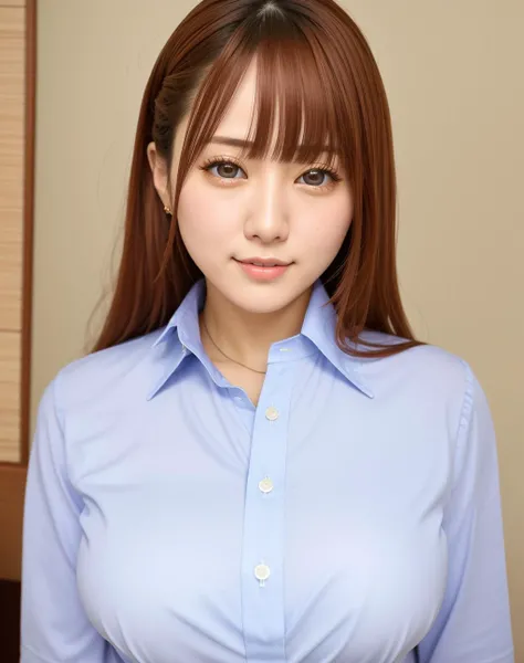 Masterpiece, absurdres,HDR ,highly detailed eyes and face,smiling, beautiful jpd_woman, a woman in a shirt,perfect jpd_face,perfect jpd_body <lora:jpd:0.8>