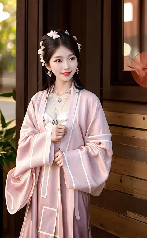<lora:taiwanDollLikeness_v10:0.5>, <lora:koreanDollLikeness_v15:0.5>, best quality, masterpiece, highres, 1girl, solo, blush,(seductive smile:0.8),star-shaped pupils,red china hanfu,hair ornament,necklace, jewelry,Beautiful face,upon_body, tyndall effect,photorealistic, dark studio, rim lighting, two tone lighting,(high detailed skin:1.2), 8k uhd, dslr, soft lighting, high quality, volumetric lighting, candid, Photograph, high resolution, 4k, 8k, Bokeh,(small head),<lora:hanfu_v29:0.85>