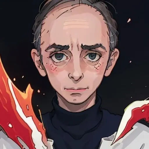 ericzemmour, 1 boy, <lora:zemmour-10:1>