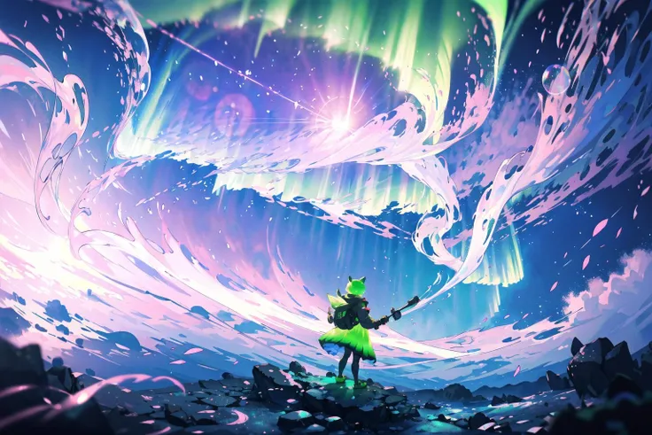 (8k, best quality, high quality:1.3), masterpiece, ultra-detailed, (detailed background, clearly from a distance:1.4), (only_background:1.41), 
BREAK
(multicolored_sky:1.5), (gradient_sky:1.4), (pink_sky:1.3), (blue_sky:1.4), (light_green_sky:1.5), (grow_pink_particles:1.15), (underwater:1.4), (aurora:1.3), (bubbles, foam, floating, light beam, caustics:1.3), (glow_white_particles:1.22), (lens_flare:1.31), sunlight,
BREAK
<lora:Vivid_Impactful_Style_locon_v4h:0.15>, <lora:atdan:0.5>, <lora:JW:0.35>, <lora:LightLine:0.4>,
BREAK