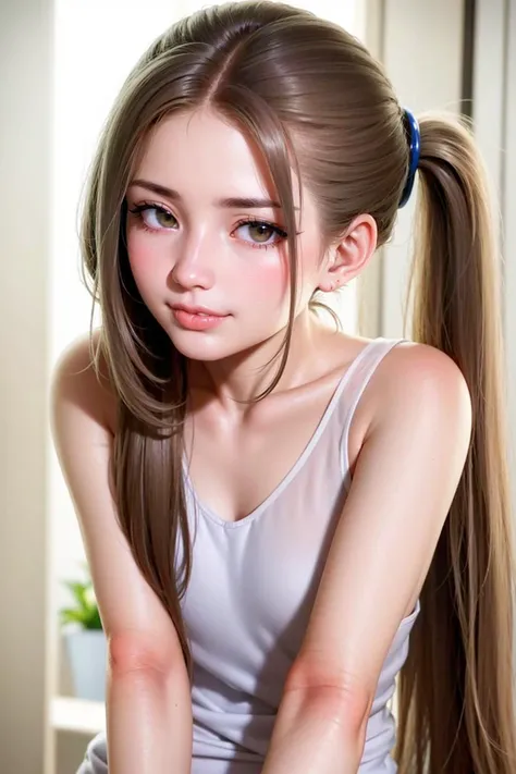 <lora:bitingLip_v13:0.4>,(biting lip:1.5),(biting lower lip:1.3),1girl, teeth <lora:Viv:0.75>, blush, looking to the side, looking away, embarrassed, long hair, low ponytail, side ponytail,