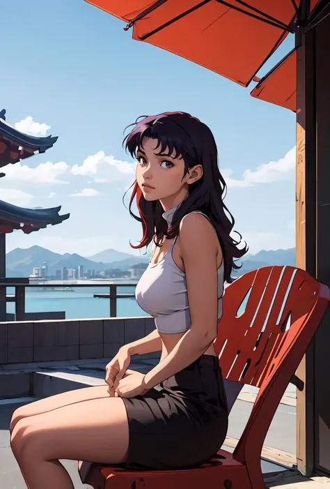 (masterpiece, best quality), 1girl, <lora:EPngeKatsuragiMisato:0.8> EPngeKatsuragiMisato