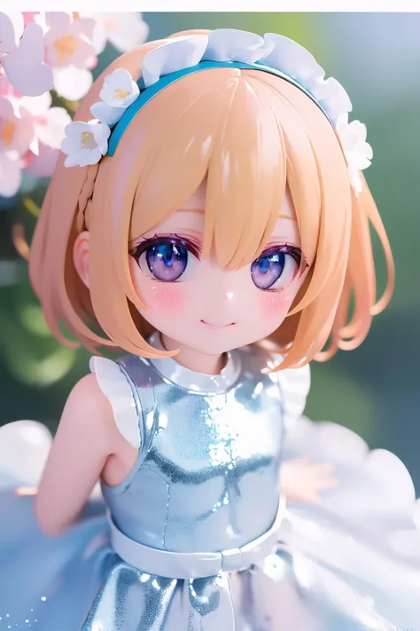 (best quality:1.3),(1 cute :1.2),(cute,simple,detailless:1.3),(flat colored eyes:1.4),(chibi:1.4),(small breast,wearing simple smooth dress),(blond well-trimmed short bob hair),(forehead:1.1),(smiling,happy:1.4),(bright face),(arms behind back),(simple painting, small deformed),(sidelighting:1.3),(bright photo,portrait lighting:1.3) <lora:Flat2:1>