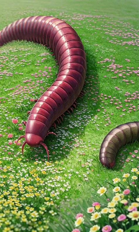 millipede,grass,flowers,
 <lora:millipede:0.3> <lora:millipede-000005:0> <lora:millipede-000006:0>