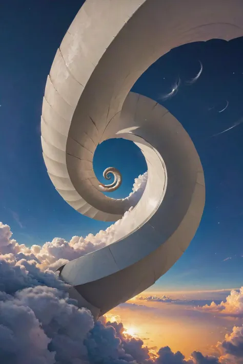 <lora:- SDXL - otclillsn_impossible_geo_V1.0:1>,otclillsn,
Spiral to heaven,