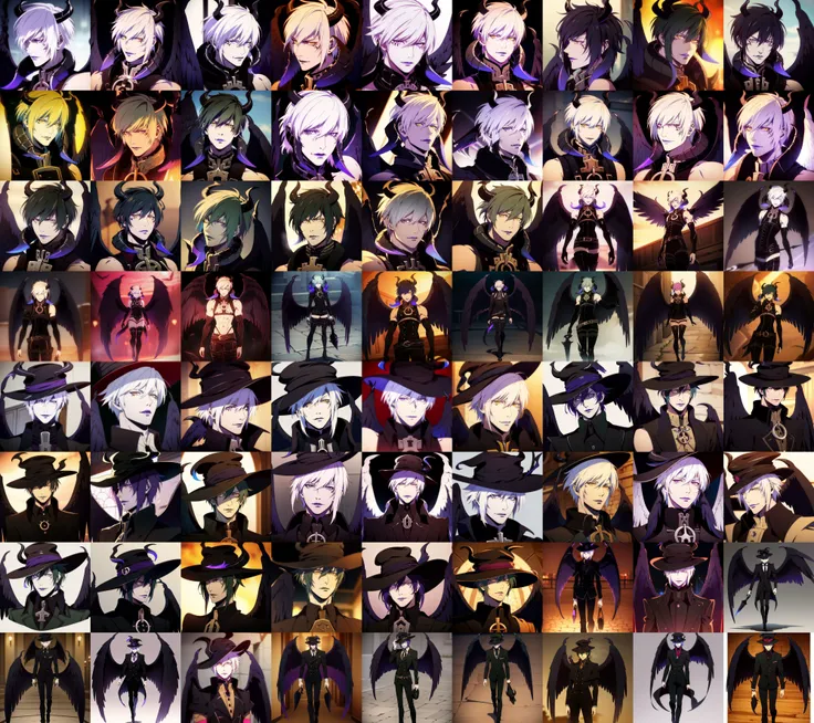 <lora:CREATED_ANIME_ShingekiNoBahamut_Azazel_v01_DEv5_2epoch_dim16_bucketed:0.8>, azazel \(shingeki no bahamut\), horns, close-up, 1boy, demon, white hair, purple lips, purple eyes, wings, feathered wings, black wings, demon wings, 64K, f1.2, 800mm, UHD, dynamic lighting