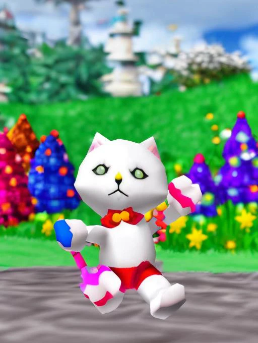 a cute colorful chibi skeleton cat running toward the viewer, bokeh blur background, insanely intricate details, (masterpiece), breathtaking natures art work, trsldamrl style