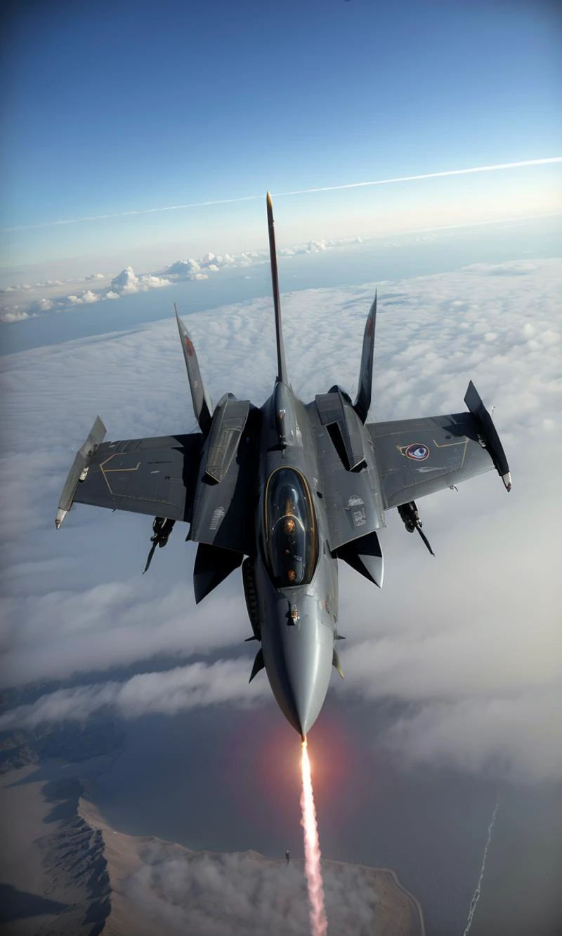 Fantasy mecha punk, fighter jets, war scenes,
