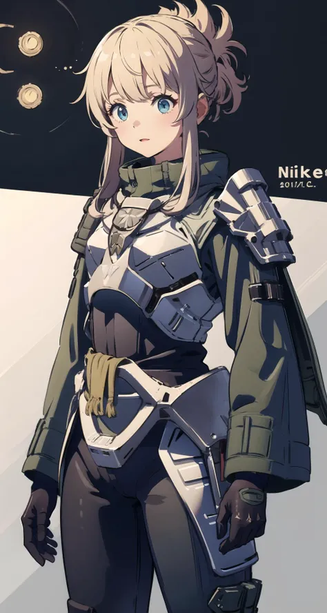masterpiece, best quality, 1girl, solo, standing, pinne \(nikke\), tactical clothes, military, armor, jacket, shotgun shell, gloves, long sleeves, shoulder pads
<lora:pinne-nikke-richy-v1:1>