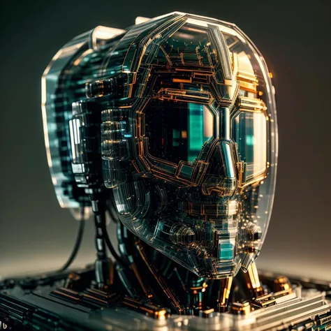 mecha, (((transparent))), minimal mecha head
<lora:Mecha:0.4> <lora:GlassTech:1.2>, Photorealistic, Hyperrealistic, Hyperdetailed, analog style, soft lighting, subsurface scattering, realistic, heavy shadow, masterpiece, best quality, ultra realistic, 8k, golden ratio, Intricate, High Detail, film photography, soft focus