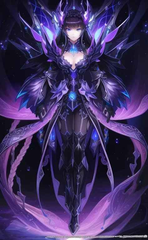 ((best quality)), ((highly detailed)), masterpiece, ((official art)), detailed face, beautiful face, (detailed eyes, deep eyes), (1girl:1.33, solo), full body, <lora:Blacklight_v1:1>, blacklight