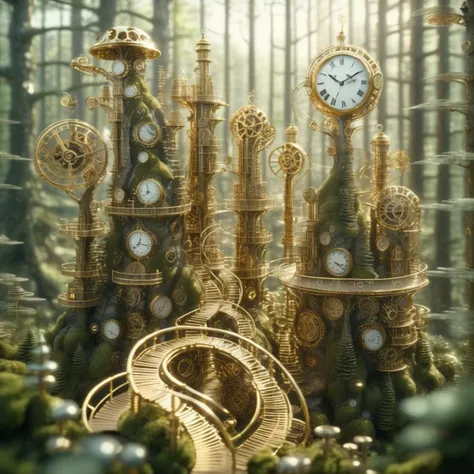 timeart forest<lora:timeart:1>