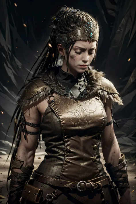 (masterpiece, best quality)
SenuaHell, solo, 1girl, realistic, upper body, crown, dress, blurry
<lora:epi_noiseoffset2:1>,   <lora:SenuaHell:0.7>