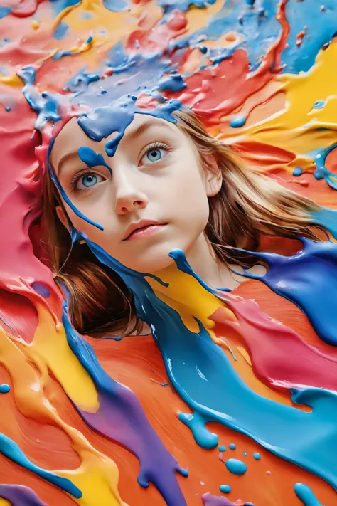 Colorful, multiple colors, intricate detail, splash screen, photorealistic, intricately detailed fluid gouache painting, calligraphy, acrylic, watercolor art,
masterpiece, best quality, 1girl, <lora:kwFemale_Beta40-SDXL_v1:1>,