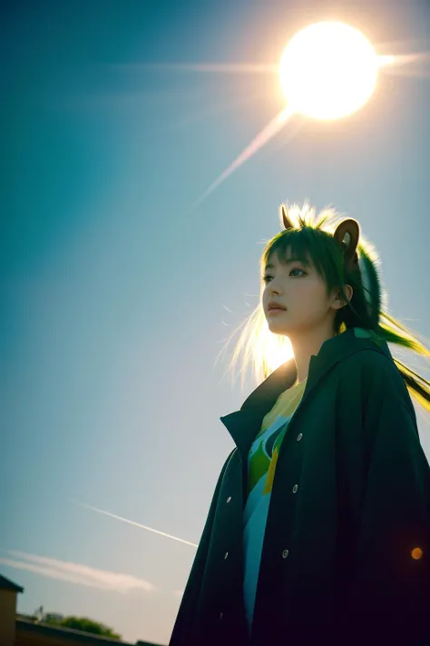 1girl, [ (dark art by Rolf Nesch:0.7) and (Gen Paul:0.7) and (Masaaki Sasamoto:1.0) ::9], expressionism art, artistic painting by Krenz Cushart, painterly, dense space and Solar eclipse in background, masterpiece, Long exposure of a Green ([Squirrel|Pulsar]:1.3) , it is very Overgrown and Profound, background is Handsome Siena, Spring, horizon-centered, Ultra Detailed, Wonder, Dollpunk, spotlight, F/1.8, Film Washi, Swirling electric yellow, silhouette, Best quality, UHD, asymmetrical