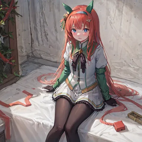 ((masterpiece, best quality)),1girl,horse ears, sitting,