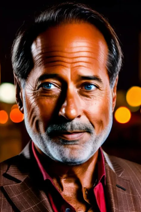 portrait photo of sks man with brown suit, very detailed face, high quality, in the night, 8k <lyco:locon_perfecteyes_v1_from_v1_64_32:0.80> <lora:francella:1>