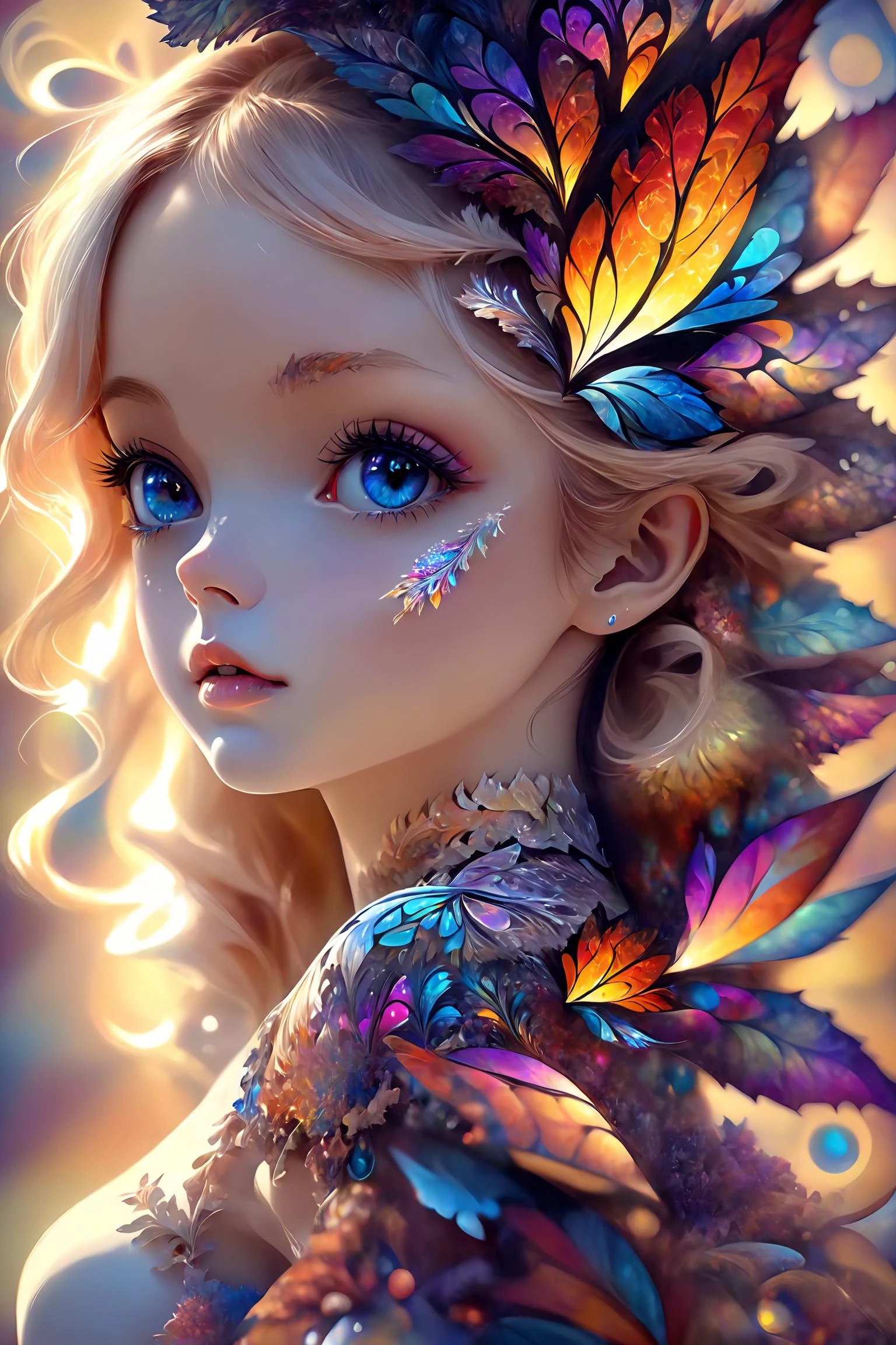 official art, highest details, beautiful and aesthetic, fractal art, colorful,
masterpiece, best quality, 1girl, <lora:kwFemale_Beta40-SDXL_v1:1>,