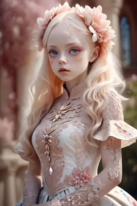 masterpiece, best quality, 1girl,  <lora:kwFemale_Beta40-SDXL_v1:1>, 
detailed skin texture,  hyper real photo, Albinism and Heterochromia by Bella Kotak, intricate fantasy dress, , PhaseOne, ,, photography, photo taken with a Hasselblad H4D, taken with PhaseOne IQ180, IQ160, IQ140, P65+, P45+,  extremely detailed, , perfect skin, detailed skin, hyper reality, perfect face,