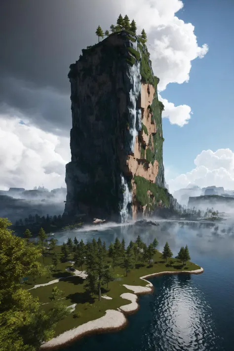 In a 32-bit 3D game scene, players are immersed in a visually stunning and immersive digital world. The setting is a sprawling, intricately detailed environment that showcases the capabilities of modern gaming technology.
The camera glides smoothly through a vast, expansive landscape, featuring realistic textures and lighting effects. Towering mountains, dense forests, and cascading waterfalls create a breathtaking backdrop for the action.
The player's character, rendered in intricate 3D detail, moves with fluid animations and lifelike physics. They explore the environment, interacting with objects and characters that inhabit this virtual world.
The scene is teeming with dynamic elements. Weather changes, from a bright and sunny day to a stormy night, with raindrops realistically splashing against surfaces. The environment reacts to the player's actions, with trees swaying in the wind, wildlife roaming, and NPCs going about their daily routines.
As the player ventures further, they encounter enemies and obstacles that are intricately designed with high-quality 3D models and textures. Combat sequences are dynamic and visually impressive, with particle effects, dynamic lighting, and physics simulations adding depth to the action.
The scene is complemented by a rich, orchestral soundtrack that adapts to the player's actions, enhancing the overall immersion. The game offers a mix of exploration, puzzle-solving, and epic battles that challenge the player's skills and wit.
This 32-bit 3D game scene represents the pinnacle of modern gaming technology, delivering a captivating and visually stunning experience that transports players to a world of unparalleled realism and interactivity.
