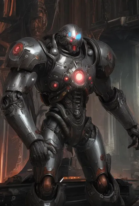 From the moment I understood the weakness of my flesh, it disgusted me. I craved the strength and certainty of steel. I aspired to the purity of the Blessed Machine. Your kind cling to your flesh, as though it will not decay and fail you. One day the crude biomass you call the temple will wither, and you will beg my kind to save you. But I am already saved, for the Machine is immortal… Even in death I serve the Omnissiah. <hypernet:mechanicus_v10:0.49>