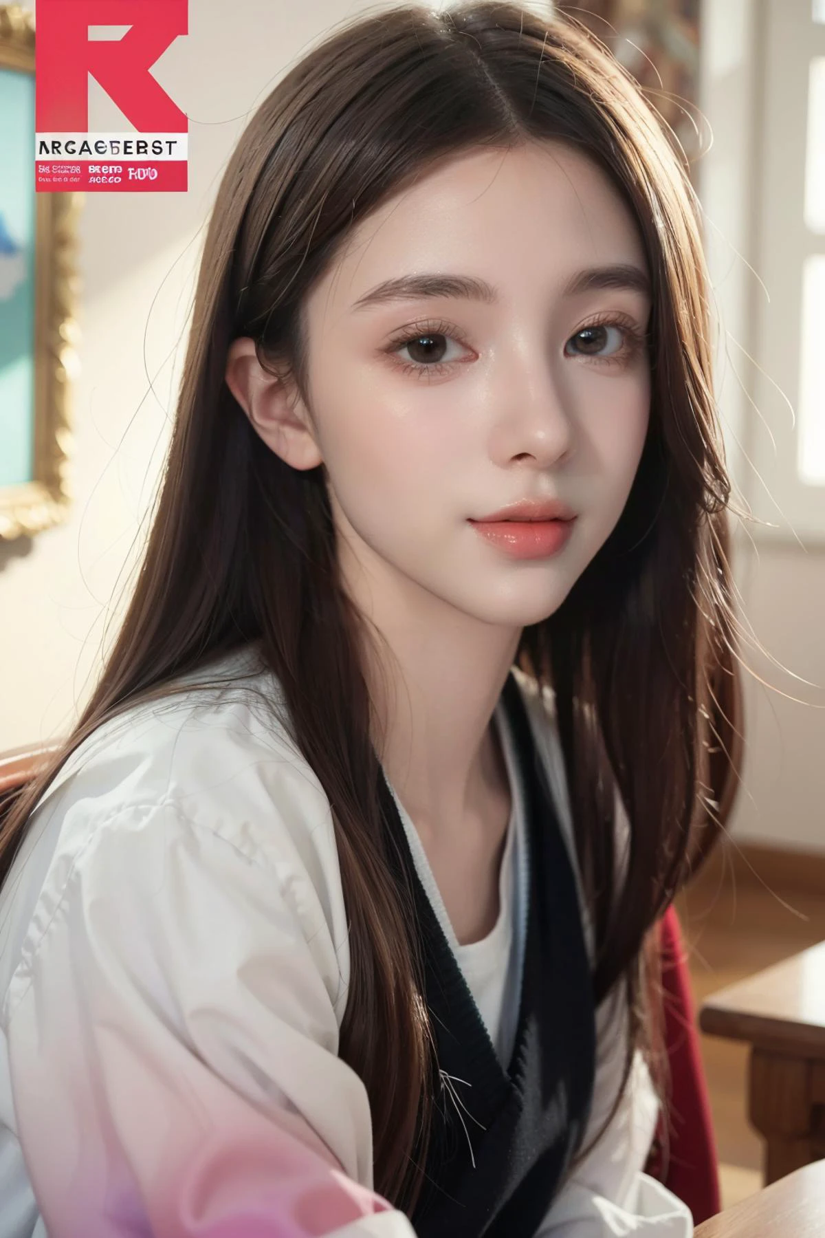 solo,1girl,facial close-up,,<lora:0529 Russian girl_v1:0.9>, (photorealistic:1.4)(realistic, photo-realistic:1.4),(masterpiece, best quality:1.4),ultra high res,8k UHD,HDR,RAW,incredibly absurdres,official art,vivid colours,lens 135mm,f1.8,depth of field,cover_page,Rim lighting,magazine_cover,rim lighting,((stunning gradient colors)),
1 girl,(solo),Sit,,