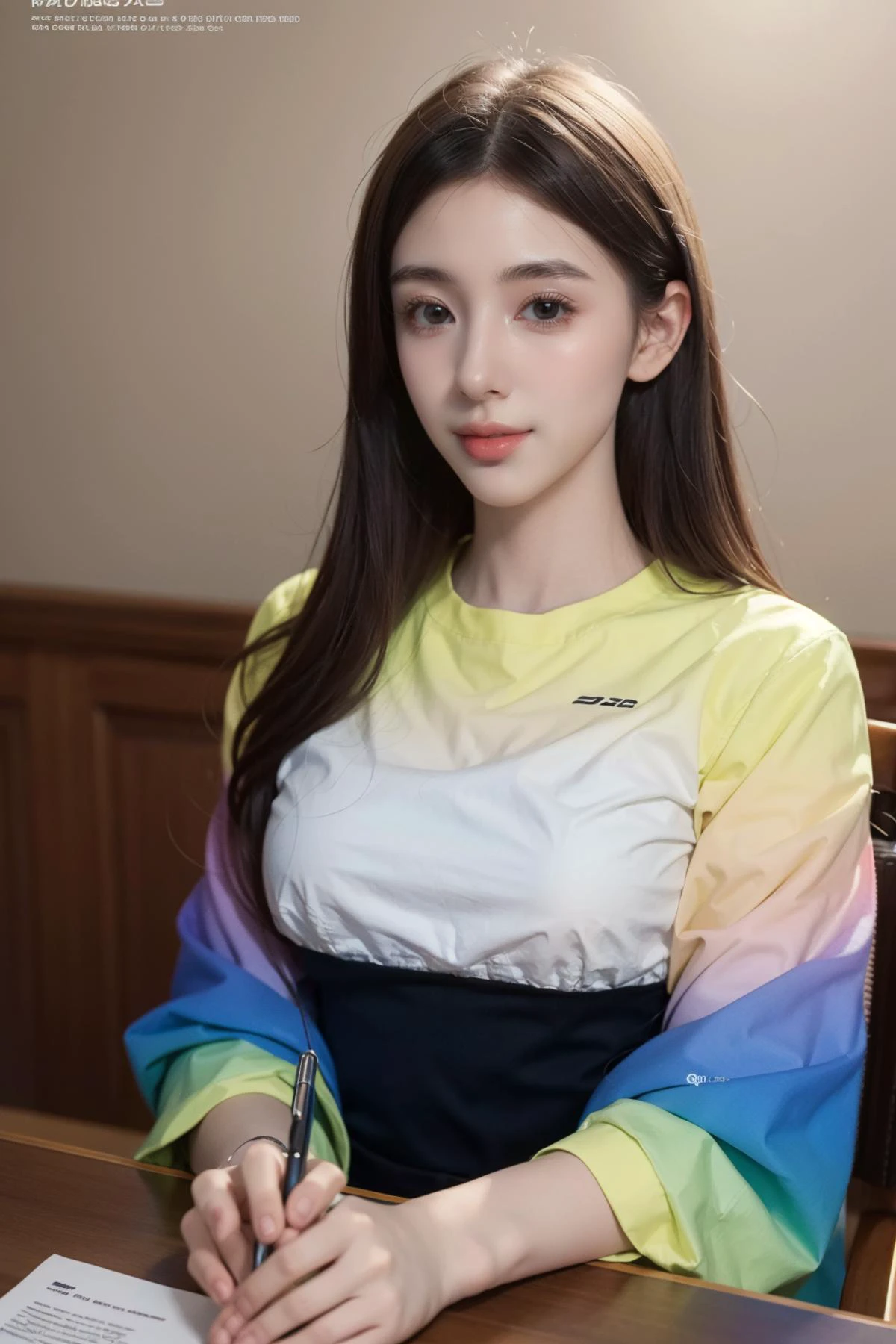 solo,1girl,facial close-up,,<lora:0529 Russian girl_v1:0.9>, (photorealistic:1.4)(realistic, photo-realistic:1.4),(masterpiece, best quality:1.4),ultra high res,8k UHD,HDR,RAW,incredibly absurdres,official art,vivid colours,lens 135mm,f1.8,depth of field,cover_page,Rim lighting,magazine_cover,rim lighting,((stunning gradient colors)),
1 girl,(solo),Sit,,
