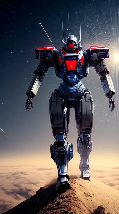 full body concept art of a mech space samurai with jet pack and thin mech wings, hovers above ground, dust swirls under him, realistic, cinematic, atmospheric, sci - fi movie character, cctane render, by moebius, alphonse mucha, roger deakins, masamune shirow <lora:add_detail:2>