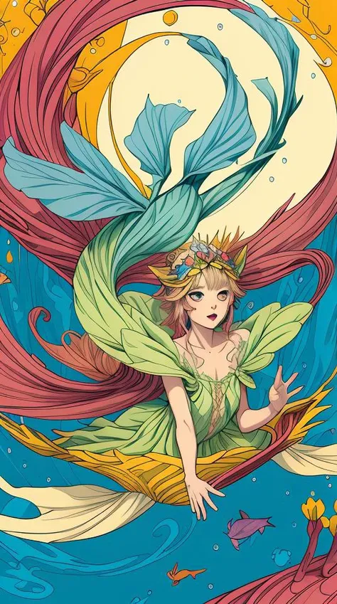 (masterpiece, best quality:1.3), (flat color:1.3),(colorful:1.3),looking at viewer,1girl,solo,floating colorful water,(2D:1.3),free self-expression regarding Thumbelina monster,
<lora:add_detail:0.5> <lora:more_details:0.25> <lora:FantasyWorldV1:0.25>