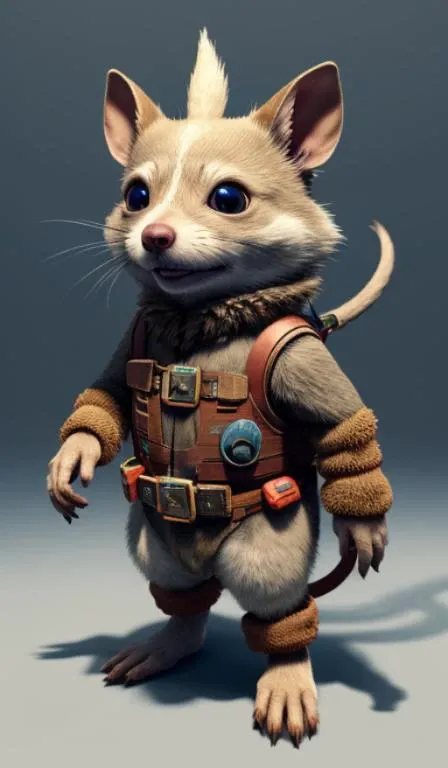 stuart little,electronics, motors, wires, buttons, lcd, artstation trending, unreal engine 5 <lora:add_detail:0.5> <lora:more_details:0.25> <lora:FantasyWorldV1:0.25>