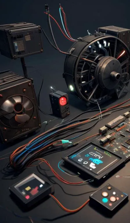 stuart little,electronics, motors, wires, buttons, lcd, artstation trending, unreal engine 5 <lora:add_detail:0.5> <lora:more_details:0.25> <lora:FantasyWorldV1:0.25>