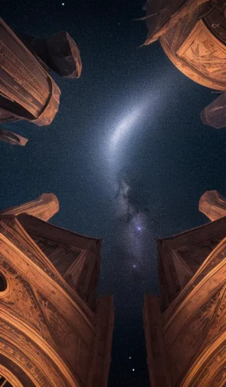 abstract dream, space, intricate, grand scale, alone, cinematic film still, insane detail, sharp focus, depth of field, realistic lighting, (realistic perspective), complex, (multiple subjects), 4k HDR