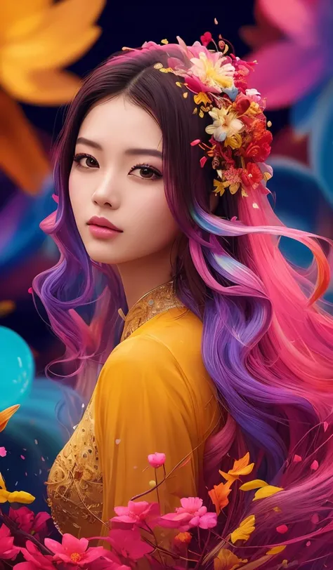 aesthetic,masterpiece,photorealistic,entangle,mandala,tangle,entangle,ecstasy of flower,dynamic angle,the most beautiful form of chaos,elegant,a brutalist designed,vivid colours,romanticism,atmospheric,(fluttered detailed ink splashs), (illustration),1girl,(long hair),electronics, motors, wires, buttons, lcd,lacivious pose,(expressionless ,hair ornament:1.4)chinese clothes,(focus on), color Ink wash painting,(ink splashing),color splashing,((colorful)),[sketch], Masterpiece,best quality, beautifully painted,highly detailed,(denoising:0.7),[splash ink],yin yang,a lot of details,mysterious expression, in a modern and abstract setting, with bold and colorful abstract art, photo shot from front,highly-detailed, (flat color:1.1),(colorful:1.3),(masterpiece:1.2), best quality, masterpiece, original, extremely detailed wallpaper,from everywhere, looking at viewer,upper body, full body,
there is an ancient palace beside the girl,oriental city,eastern architecture,a lot of details,mysterious expression, in a modern and abstract setting, with bold and colorful abstract art,bright lighting, studio (analog film:1.3) (vhs movieotorealistic) (screencap) (cinematic lighting) (sharp focus) (80sDarkFantasySD15b:1.0),,natural lights, photorealism, cinematic,