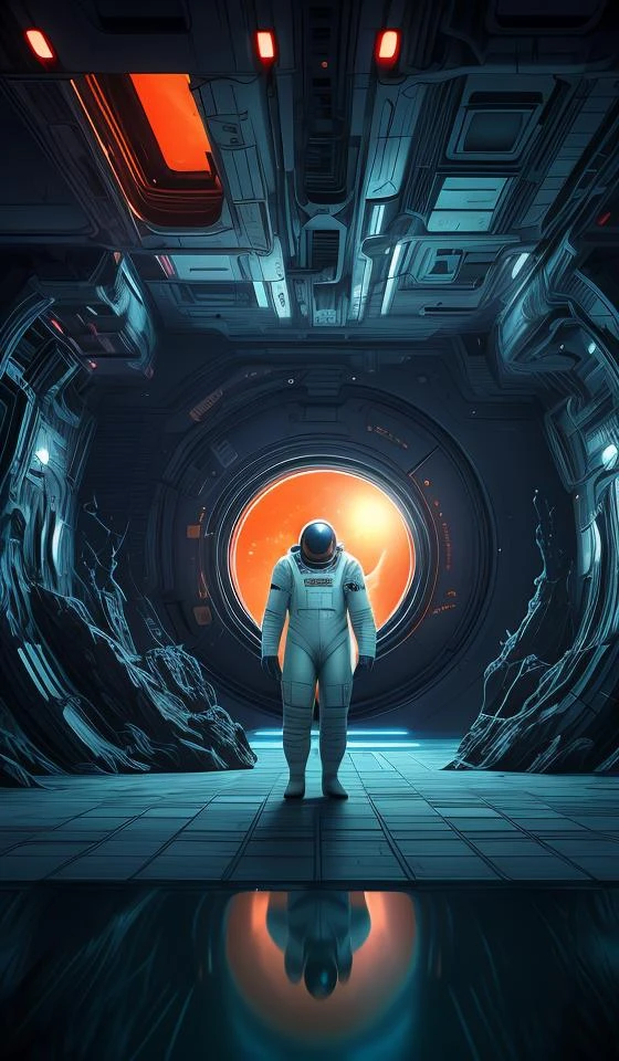 infrared concept art by craig mullins astronaut holds a black hole in his hands in futuristic dark and empty spaceship underwater. complex and hyperdetailed technical suit. mandelbulb fractal. reflection and dispersion materials. rays and dispersion of light. volumetric light. 5 0 mm, f / 3 2. noise film photo. flash photography. octane render. interstellar movie art,<lora:add_detail:0.5> <lora:more_details:0.25> <lora:20230530123038:0.25>