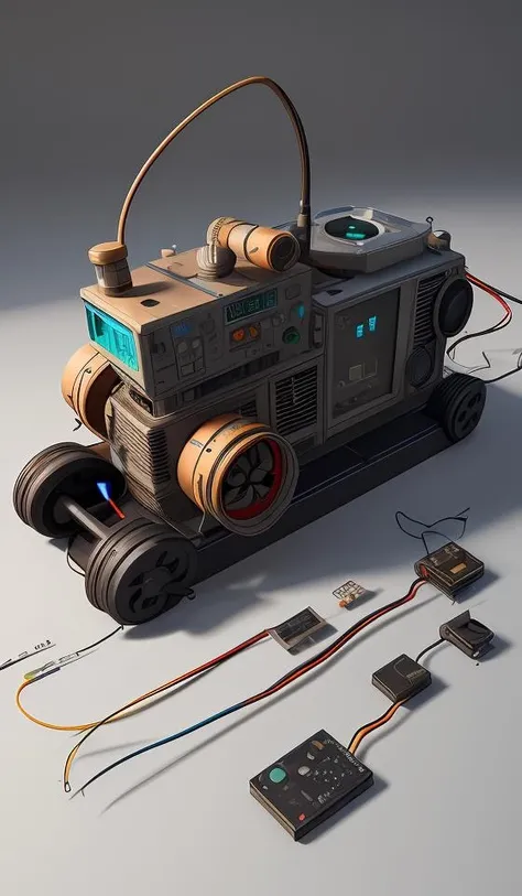 stuart little,electronics, motors, wires, buttons, lcd, artstation trending, unreal engine 5
<lora:add_detail:0.5> <lora:more_details:0.25> <lora:FantasyWorldV1:0.25>