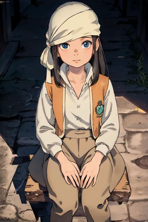 Oopa (best quality, masterpiece, RAW photo,ultra-detailed:1.2), <lyco:GoodHands-beta2:1.0>,1girl,solo,looking at viewer, , <lyco:Oopa:0.6> sitting, from above,