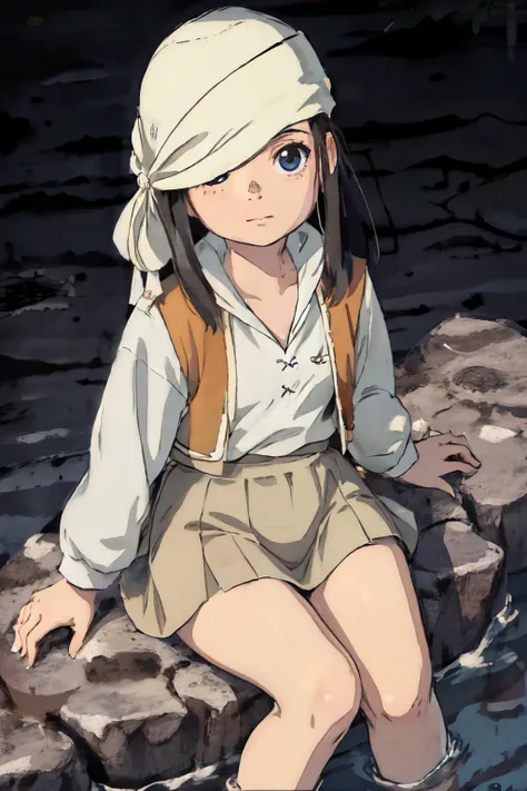 Oopa (best quality, masterpiece, RAW photo,ultra-detailed:1.2), <lyco:GoodHands-beta2:1.0>,1girl,solo,looking at viewer, , <lyco:Oopa:0.75> sitting, from above, mini skirt,
