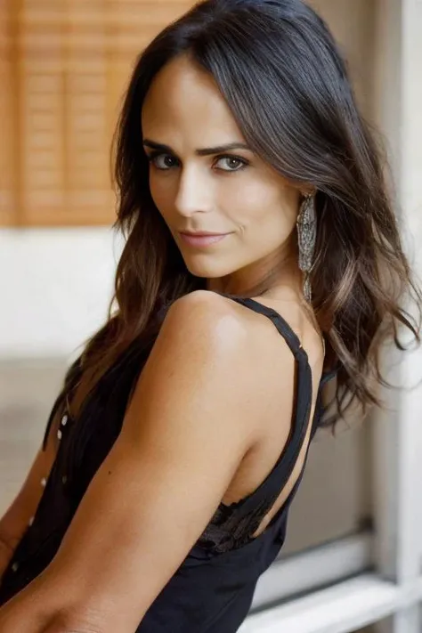 Jordana Brewster <lora:Jordana_Brewster:1>, portrait, photo, highly detailed,