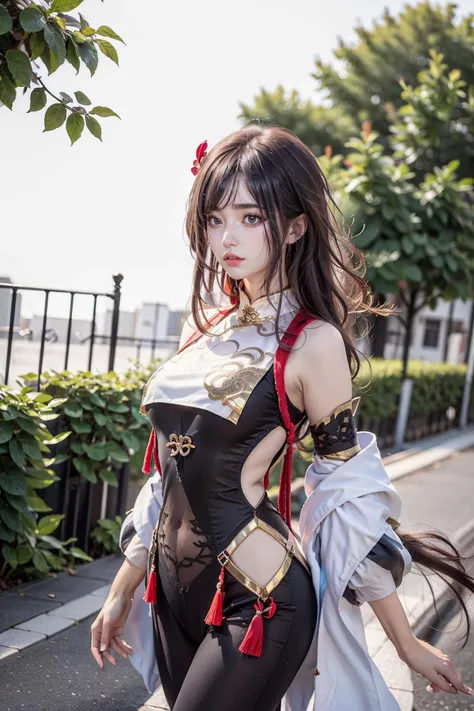 Ride an Antique Bicycle on Baker Street, with your hair flowing in of wind. The scene should be of of highest quality, 8K解像度of絶対的な傑作, providing of best image quality available. The focus is (of) accurate anatomy with of attention specifically drawn to (of) face, 輝くような白い肌of色調を持つべきである. The face should be of most detailed part of of image, Show off all the complex features. Don't forget to emphasize of ultra high resolution of of detailed face and of eyes, Shine in every detail. The background must be blurred, furofr highlighting of main subject. The character should be dressed in ancient Islamic cloofs, with of chest slightly forward, Showing off the tattoos.