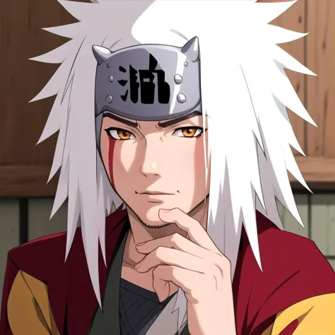 <lora:Hand v2:1> Detailed handmasterpiece, best quality, <lora:Jiraiya_512x512-000009_v4:0.7>, jiraiya, clean skin,