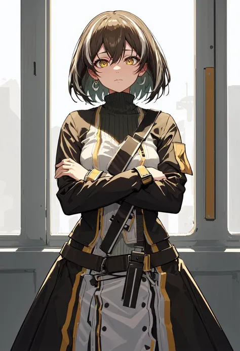 (safe:1.10), best quality, masterpiece, highres, solo, (magallan_arknights:1.10), crossed arms, cowboy shot, looking at viewer, 36 <lora:magallan_arknights:0.80>